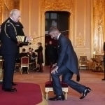 Devid Bekxem ritsarlik unvonini oldi