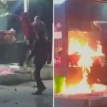 Farg‘onada bir guruh shaxslar do‘konni vayron qilib, yoqib yubordi (video)