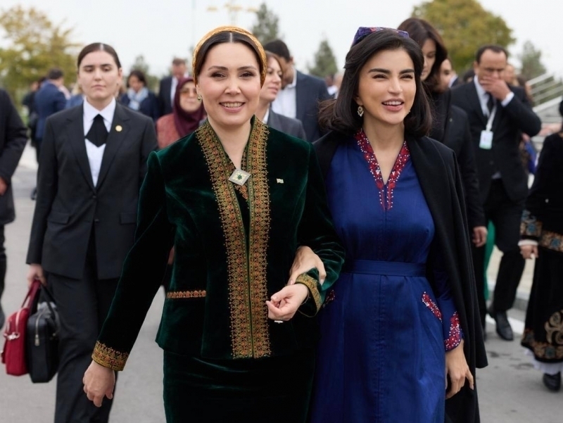 Saida Mirziyoyeva “Arqadag‘”ning qizi bilan uchrashdi