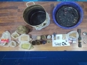 Самарқандда уйида қарийб 4 кг наркотик сақлаган шахс ушланди (видео)