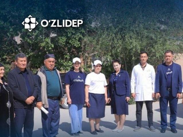 O‘zLiDePning “Salomatlik sari” aksiyasida 5 mingdan ortiq aholi bepul tibbiy ko‘rikdan o‘tkazildi