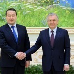 Мирзиёев Қозоғистон Бош вазирини қабул қилди