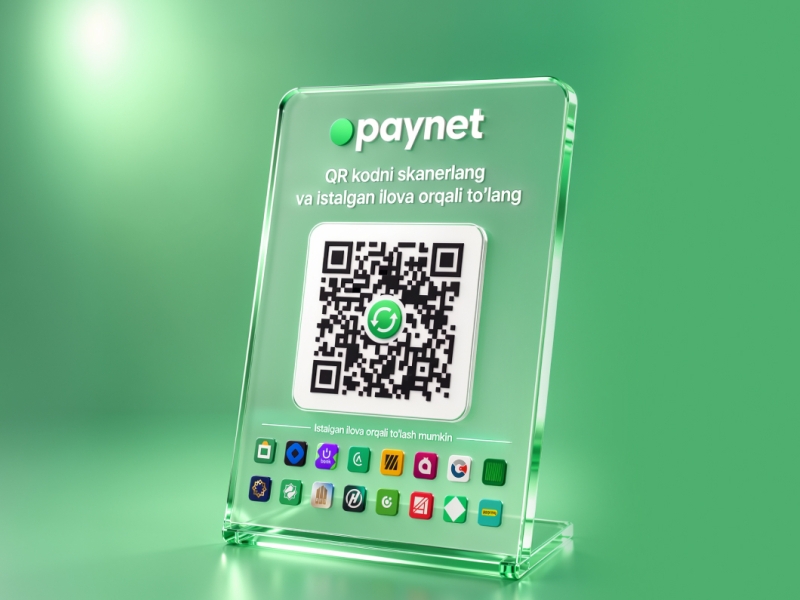 Paynet Xolis QR: тадбиркорлар учун 0%, харидорлардан комиссия олинмайди