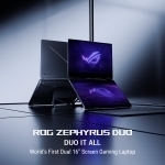 Bir nechta qurilma o‘rniga bitta noutbuk: ROG Zephyrus Duo 2026