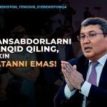 O‘zbekiston tengdir O‘zbekistonga! Toshqulov internetda vatanga qarshi tanqidlarni qoraladi