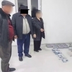 Поездга тиббий буюмларни яширган вагон кузатувчилари ушланди (видео)