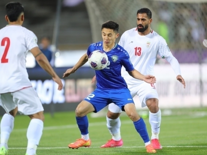 Uzbek players' performance against Iran evaluated 
